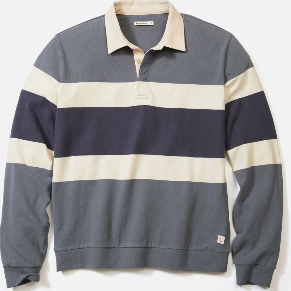 Marine Layer - Sueded Rugby Polo